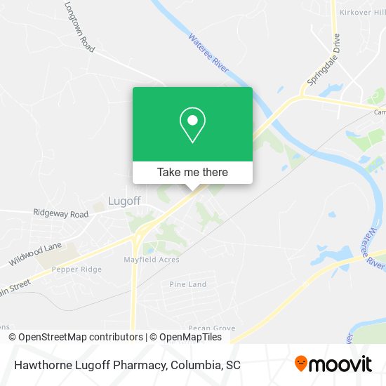 Mapa de Hawthorne Lugoff Pharmacy