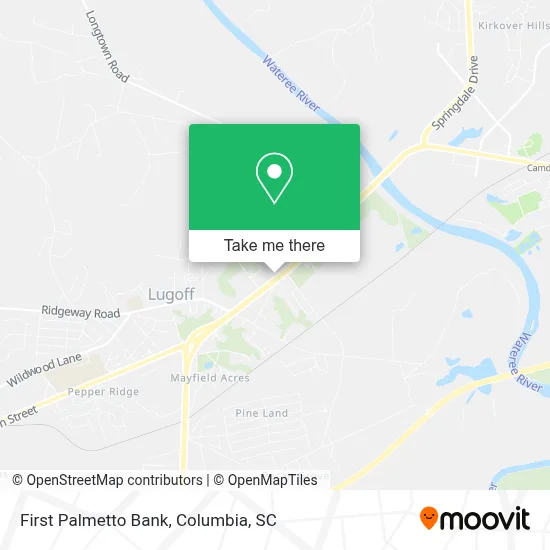 First Palmetto Bank map