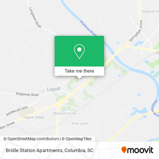 Bridle Station Apartments map