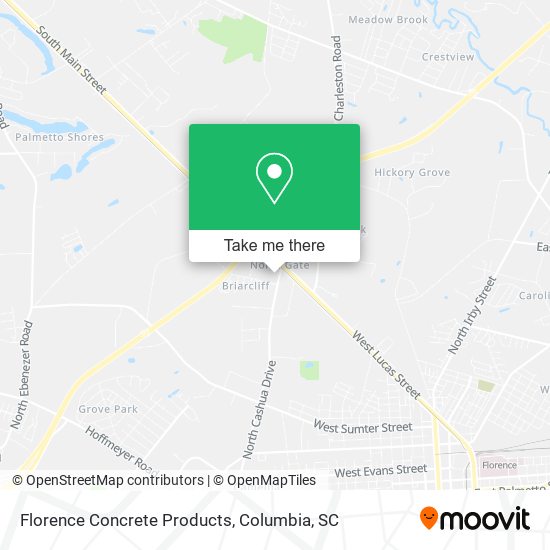 Florence Concrete Products map
