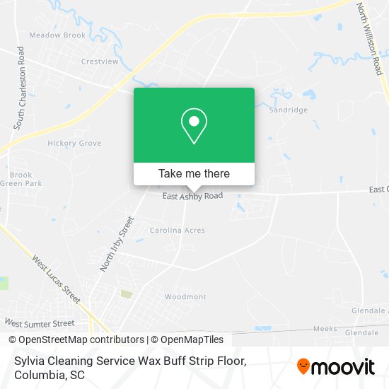 Sylvia Cleaning Service Wax Buff Strip Floor map