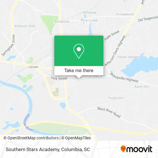Southern Stars Academy map
