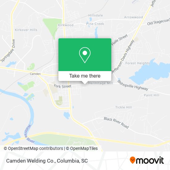 Mapa de Camden Welding Co.