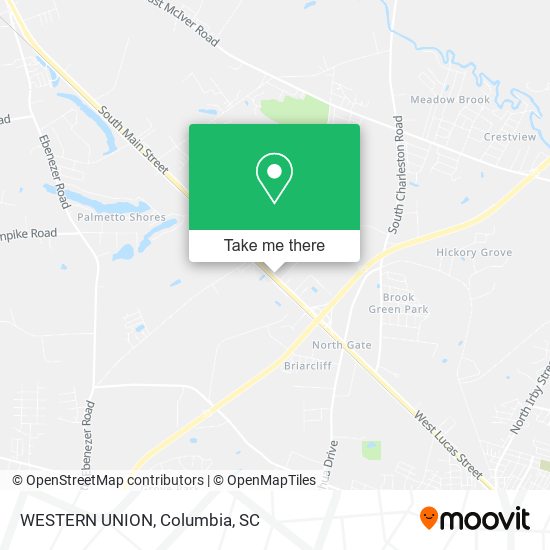 Mapa de WESTERN UNION