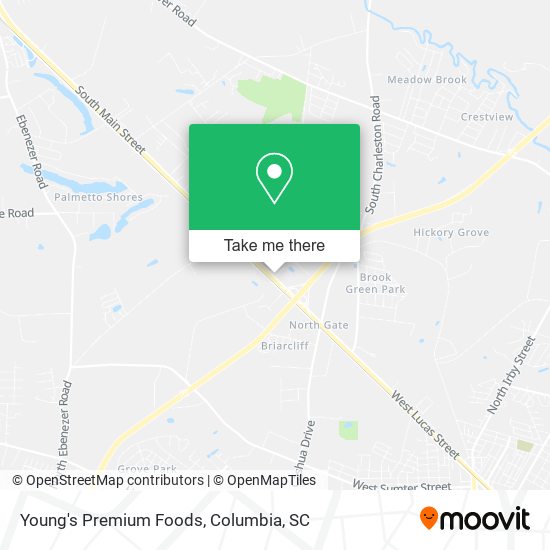 Young's Premium Foods map