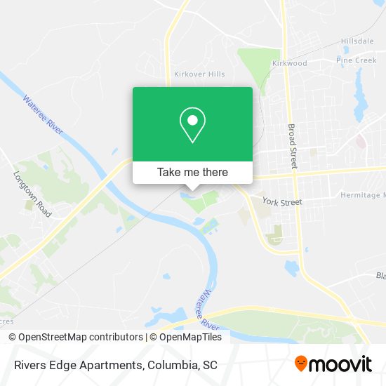 Rivers Edge Apartments map