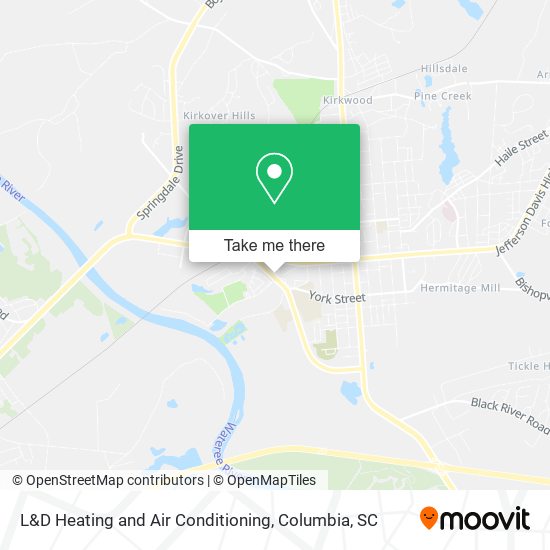 L&D Heating and Air Conditioning map