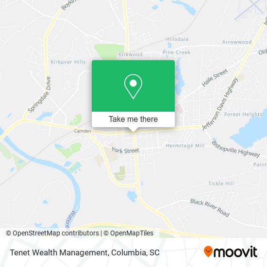 Tenet Wealth Management map