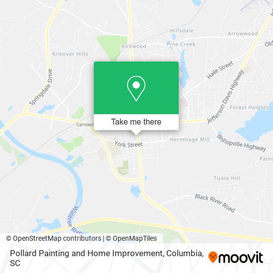 Mapa de Pollard Painting and Home Improvement