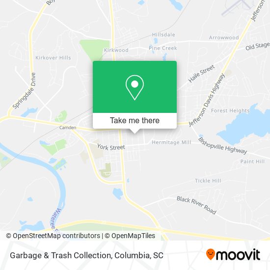 Garbage & Trash Collection map