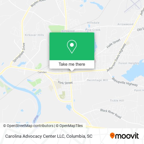 Carolina Advocacy Center LLC map