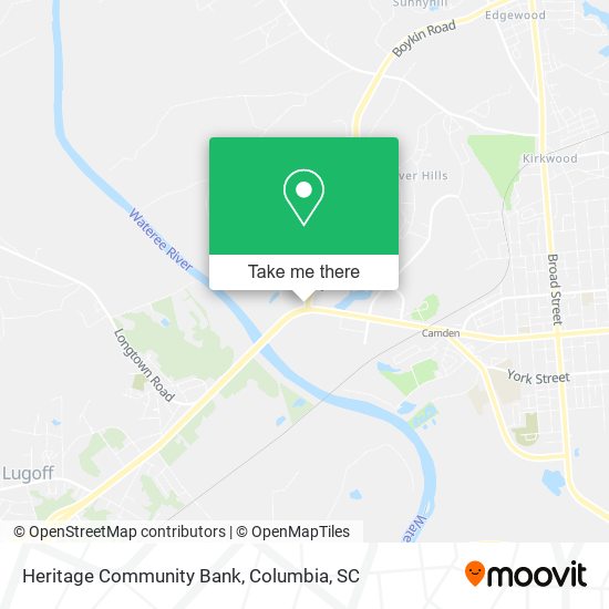 Heritage Community Bank map