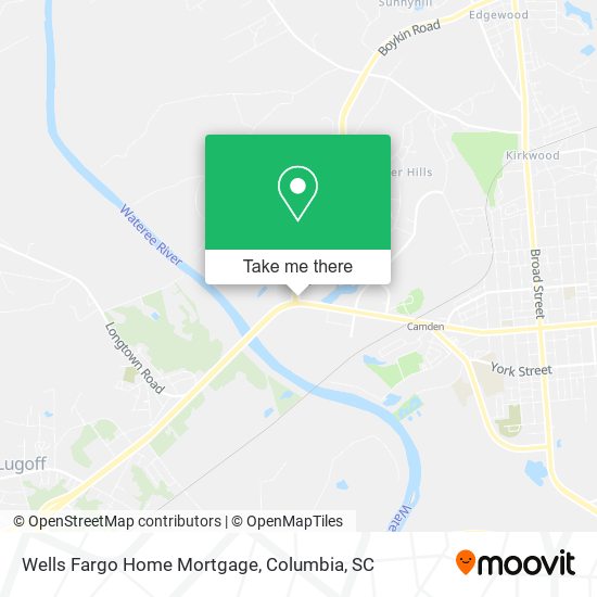 Wells Fargo Home Mortgage map