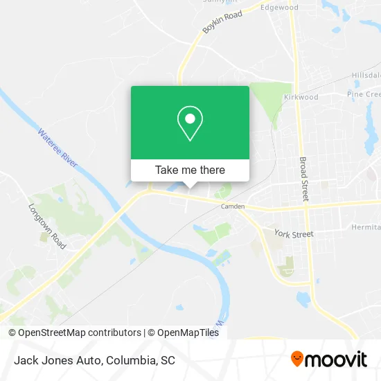 Jack Jones Auto map