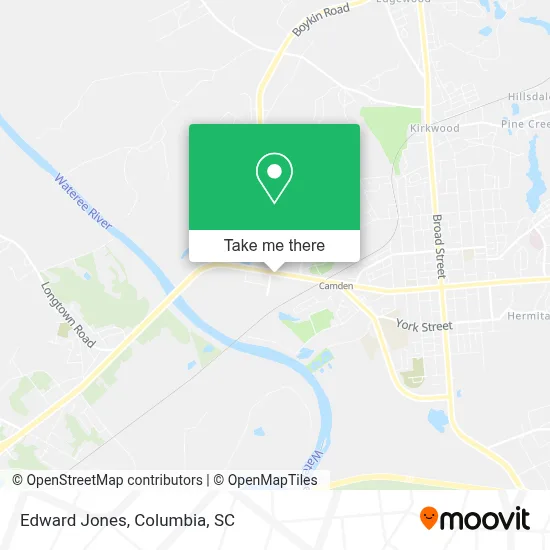 Edward Jones map