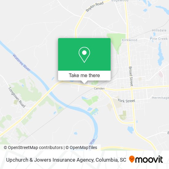 Mapa de Upchurch & Jowers Insurance Agency