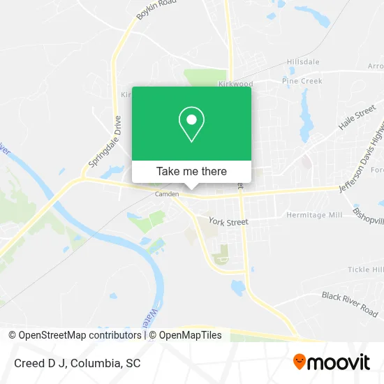 Creed D J map