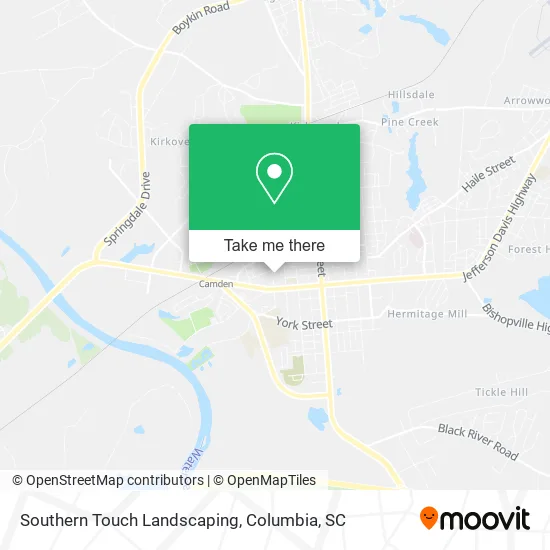 Southern Touch Landscaping map