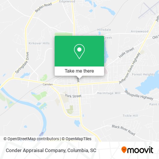 Mapa de Conder Appraisal Company