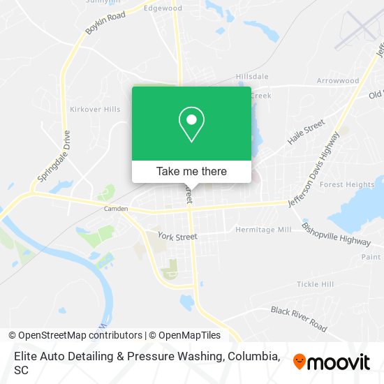 Elite Auto Detailing & Pressure Washing map