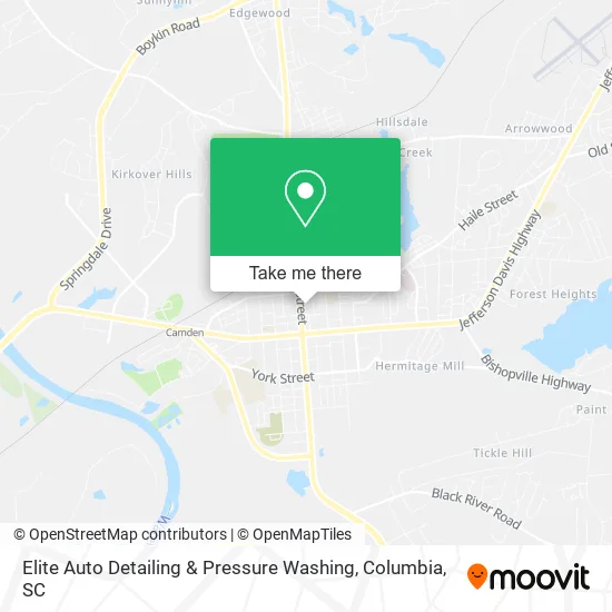 Elite Auto Detailing & Pressure Washing map