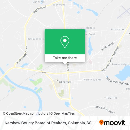 Kershaw County Board of Realtors map