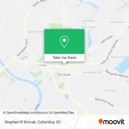 Mapa de Stephen R Smoak