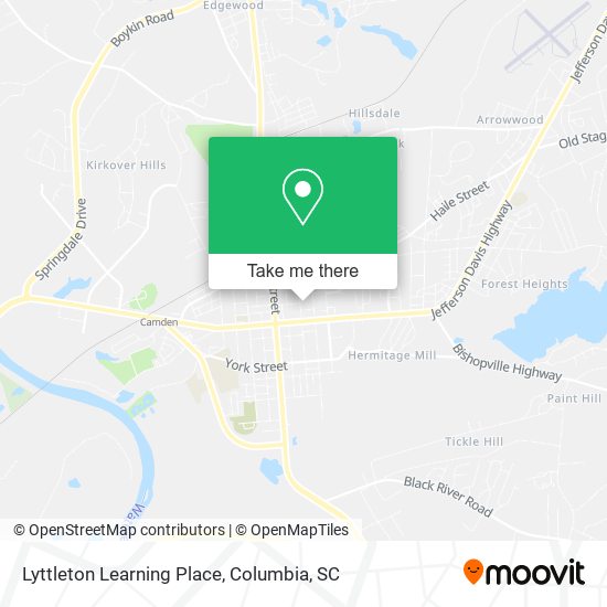 Lyttleton Learning Place map
