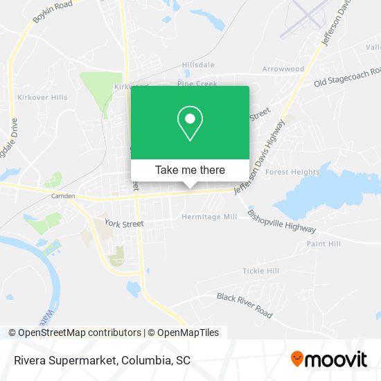 Rivera Supermarket map