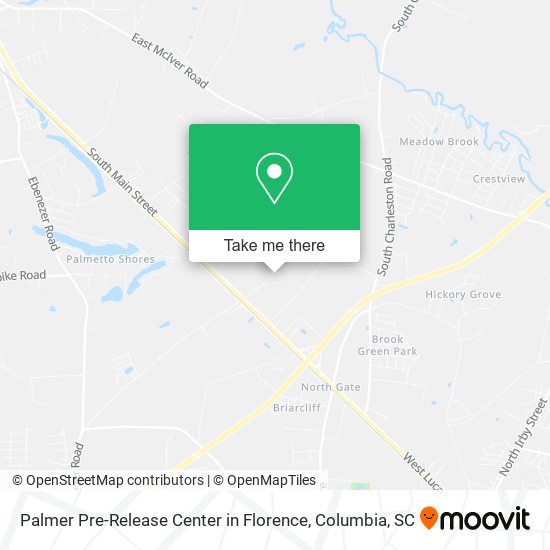 Mapa de Palmer Pre-Release Center in Florence