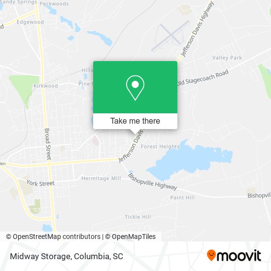 Midway Storage map