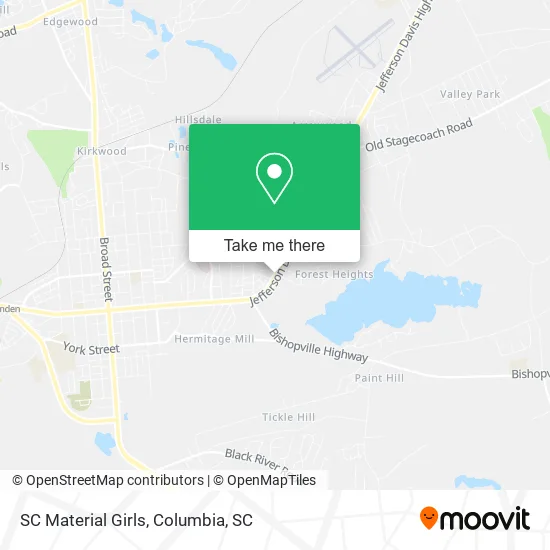 SC Material Girls map