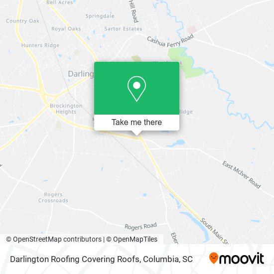 Mapa de Darlington Roofing Covering Roofs