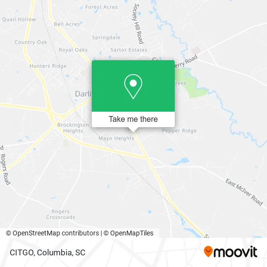CITGO map