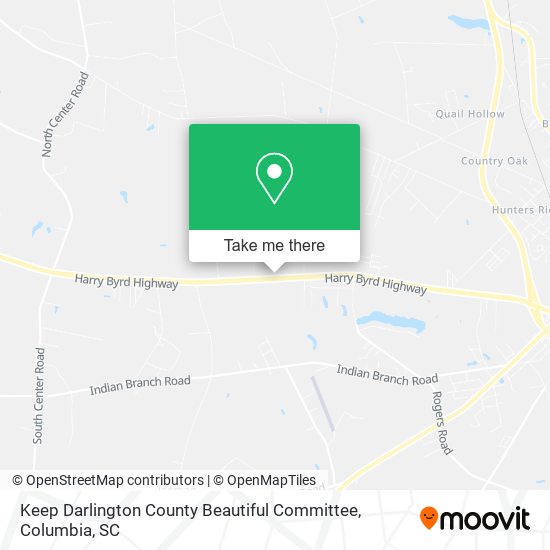 Keep Darlington County Beautiful Committee map