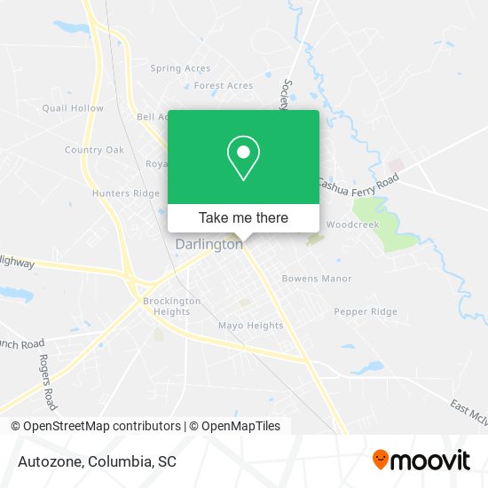 Autozone map