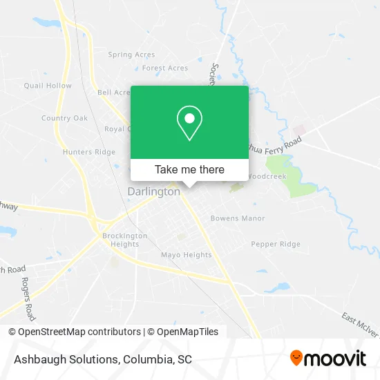 Ashbaugh Solutions map