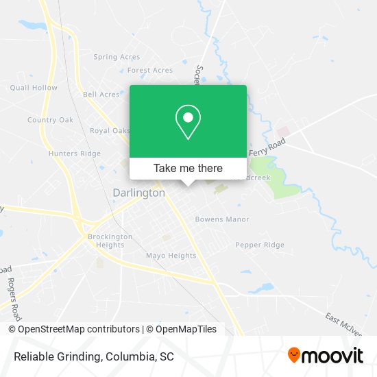 Mapa de Reliable Grinding