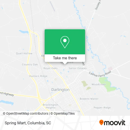 Spring Mart map