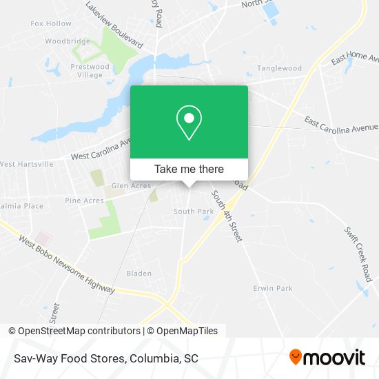 Sav-Way Food Stores map