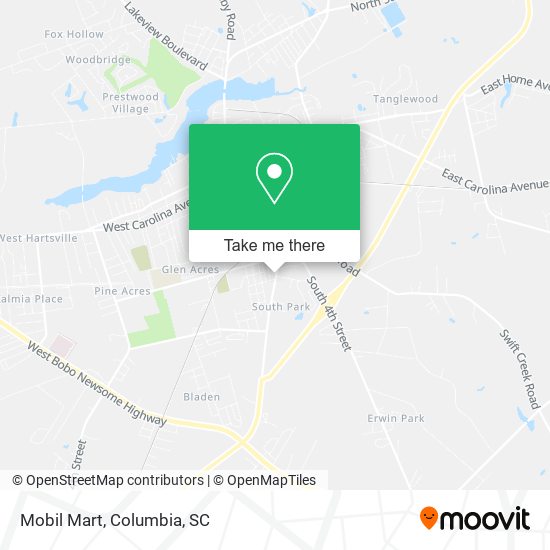 Mobil Mart map