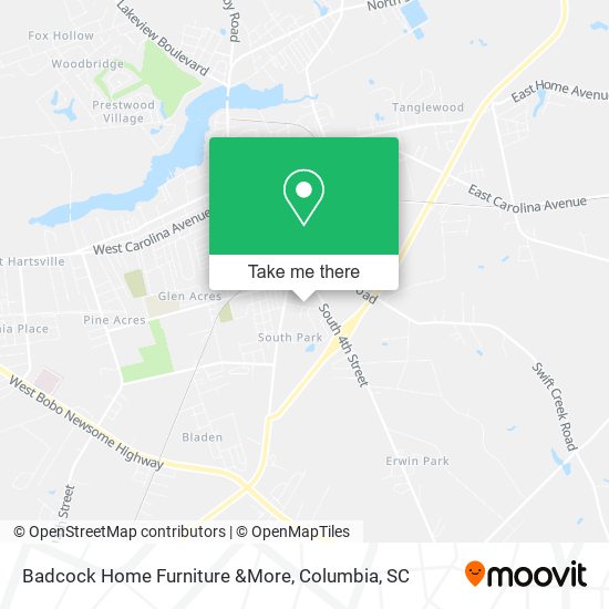 Badcock Home Furniture &More map