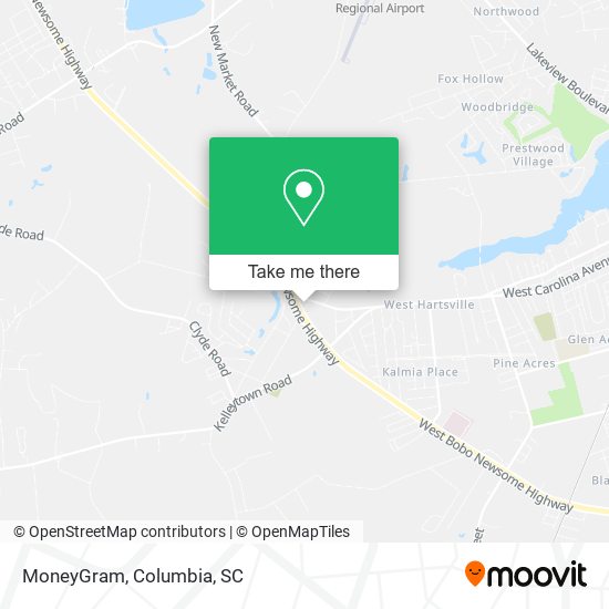 MoneyGram map