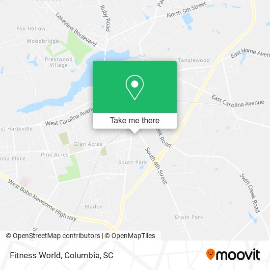 Mapa de Fitness World