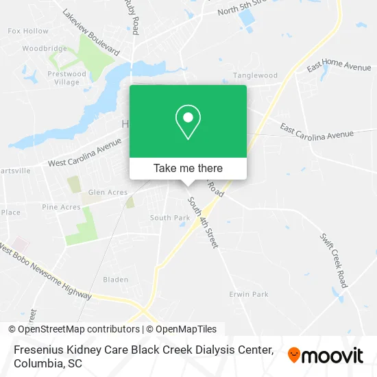 Fresenius Kidney Care Black Creek Dialysis Center map