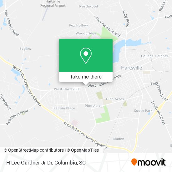 Mapa de H Lee Gardner Jr Dr