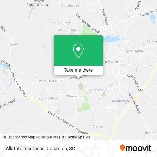 Allstate Insurance map