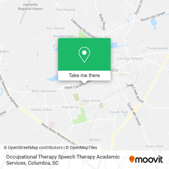 Occupational Therapy Speech Therapy Academic Services map