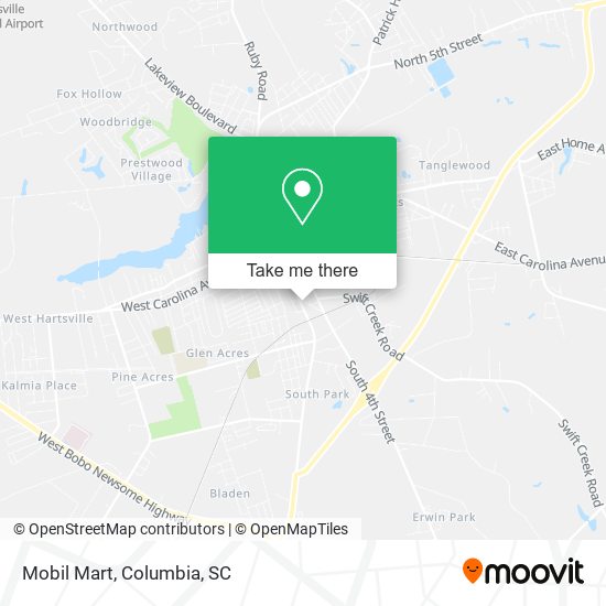 Mobil Mart map