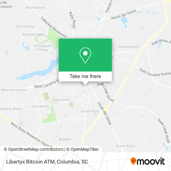 Libertyx Bitcoin ATM map